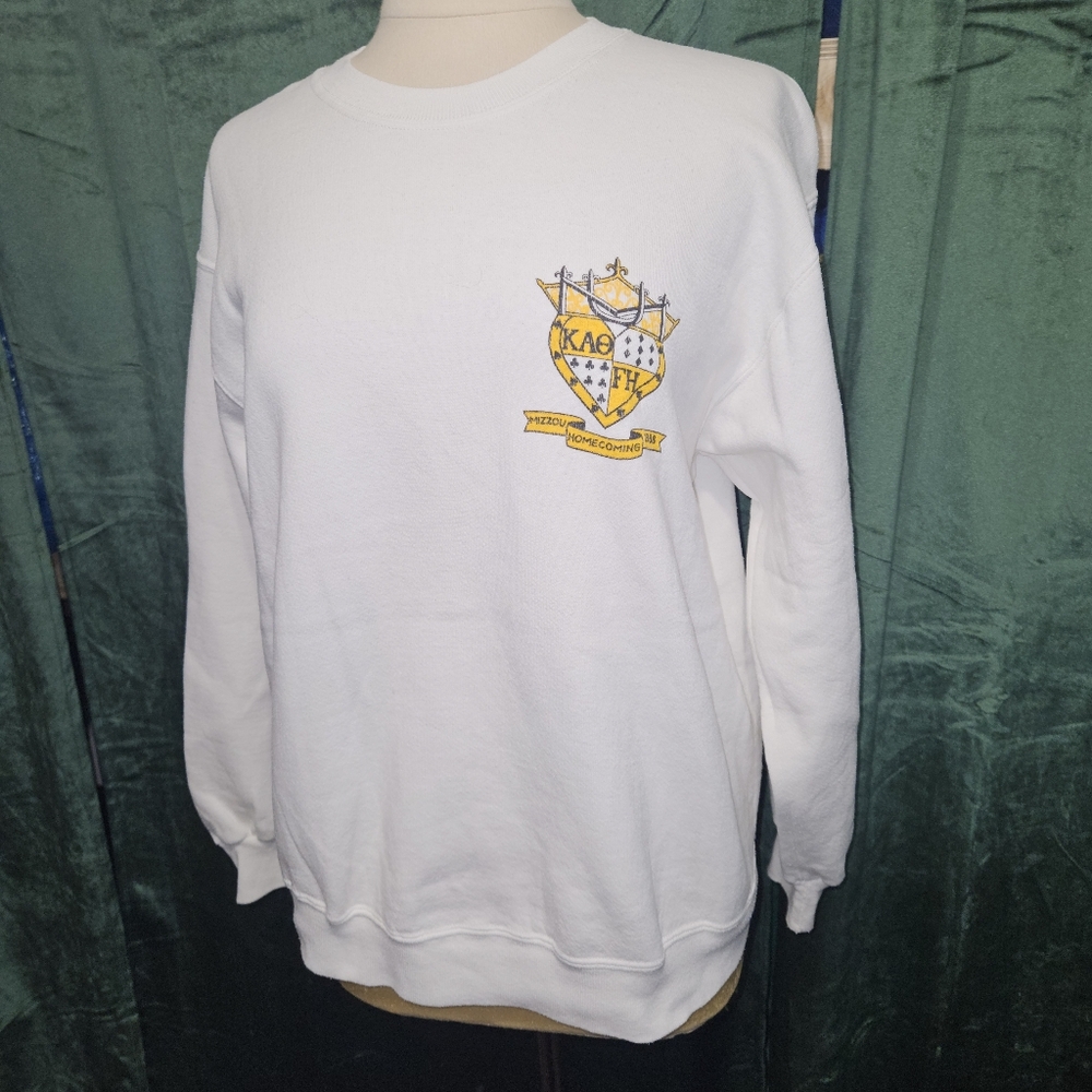 Vintage Jerzees Super Sweats Alice In Mizzouland Kappa Alpha Theta Sweatshirt